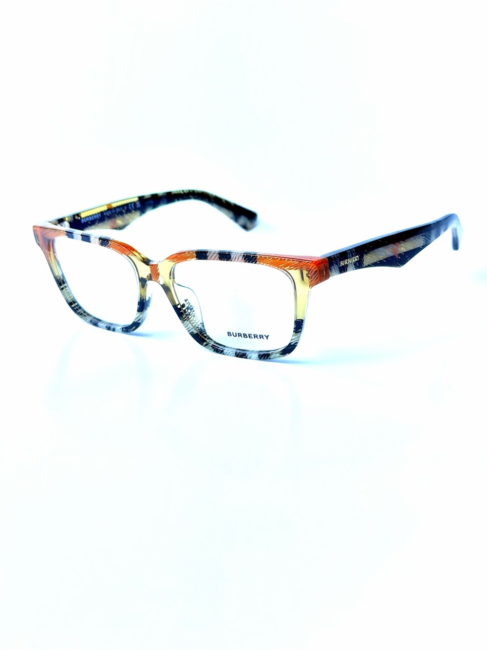 Burberry  B 2425D 4146 Eyeglasses Check Sand 54mm New Authentic